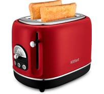 Тостер KITFORT красный КТ-4004-1