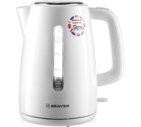 Электрический чайник BRAYER 2 л, STRIX BR1058WH