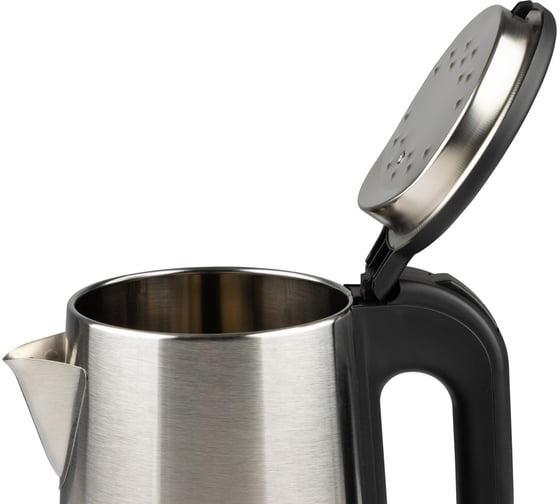 Чайник Homestar HS-1041 1.8 л стальной, черный 105220