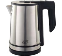 Чайник Homestar HS-1039 1.8 л стальной, черный 105218