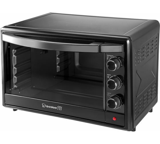 Мини-печь Endever Danko 4046, черный цвет, мощность 2000 Вт, объем 45 л 90338 1