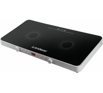 Электрическая плитка Endever индукционного типа с двумя конфорками Skyline IP-61, мощность 2000 Вт + 2000 Вт 90346