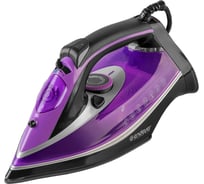 Электрический утюг Endever Delta-222, фиолетовый/черный, мощность 2400 Вт 90291