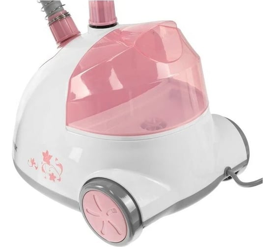 Отпариватель Centek CT-2371 (бел/роз) 1800Вт, 1.7л, 30г/мин, керамика, вешалка, регулятор мощн. CT-2371 Pink