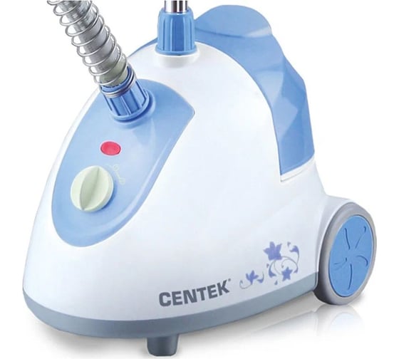 Отпариватель Centek CT-2371 голубой, 1800Вт, 1.7л, 30г/мин, керамика, вешалка, регулятор мощности CT-2371 Blue