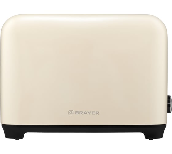 Тостер BRAYER 930 Вт, 7 режимов, автодогрев, разморозка, отмена, автоотключение, 2 тоста, съемный поддон, с электронным управлением BR2111