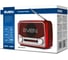 Радиоприёмник SVEN АС SRP-525 красный, 3 Вт, FM/AM/SW, USB, microSD, фонарь, встроенный аккумулятор SV-017163 8