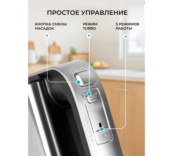 Миксер Galaxy LINE GL 2228 7020222280