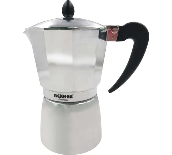 Кофеварка BEKKER 450 мл толщина стенки 1,6 мм алюминий BK-9361