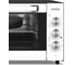 Мини-печь SImfer 5 режимов работы, конвекция M4001 5