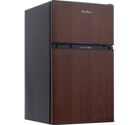 Холодильник TESLER RCT-100 WOOD 00000065069