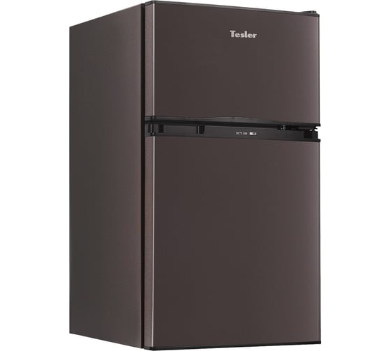 Холодильник TESLER RCT-100 DARK BROWN 00000201971 1