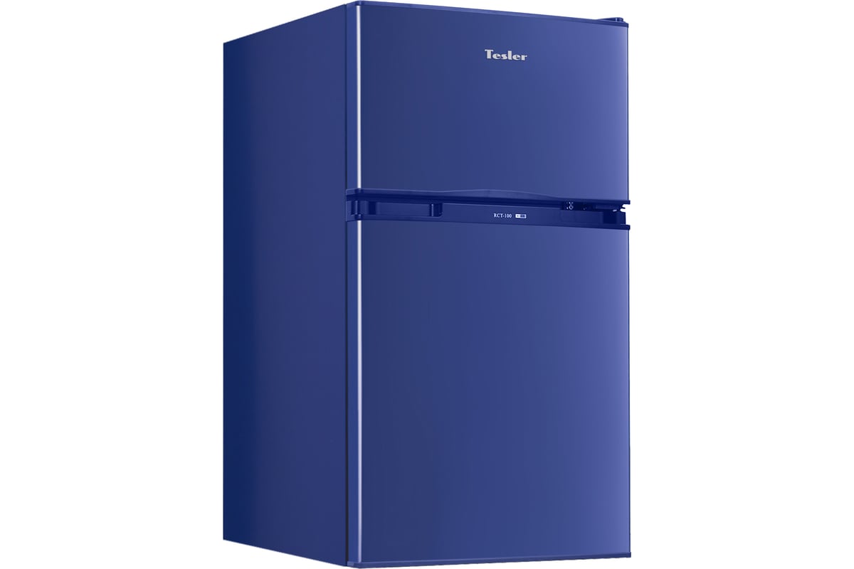 Холодильник TESLER RCT-100 DEEP BLUE 00000201969 - выгодная цена .