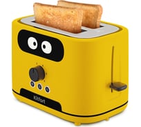 Тостер KITFORT желтый КТ-4093-1