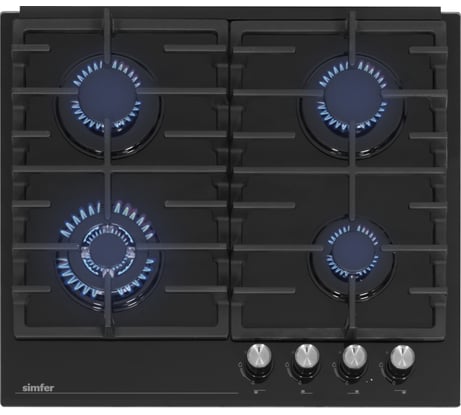Газовая варочная поверхность SImfer газ-контроль H60H41S522