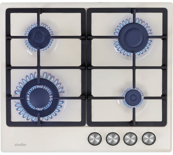 Газовая варочная поверхность SImfer газ-контроль, wok конфорка H60V41R516