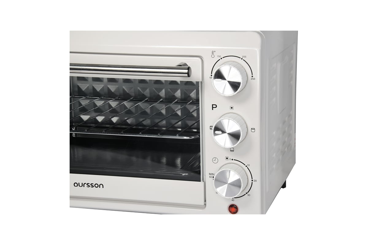 Мини-духовка OURSSON белый MO0602/WH - выгодная цена, отзывы ...