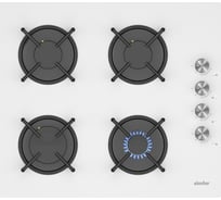 Газовая варочная панель SImfer газ-контроль, газ на стекле H60K40C000