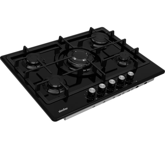 Газовая варочная поверхность SImfer газ-контроль, wok конфорка H70W51B522