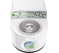 Мороженица с компрессором Nemox GELATISSIMO Excl igreen корпус пластик, цвет белый, газ R290a, чаша нержавеющая сталь, объем 1.7 л 220-240V50-60Hz140W 003A610250R01