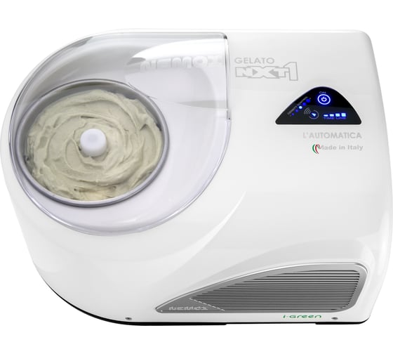 Мороженица с компрессором Nemox GELATO NXT1 L'AUTOMATICA цвет белый, прямой привод, газ R290a, чаша нержавеющая сталь, объем 1.7 л 220-240V 50-60Hz150W 003A600900R01