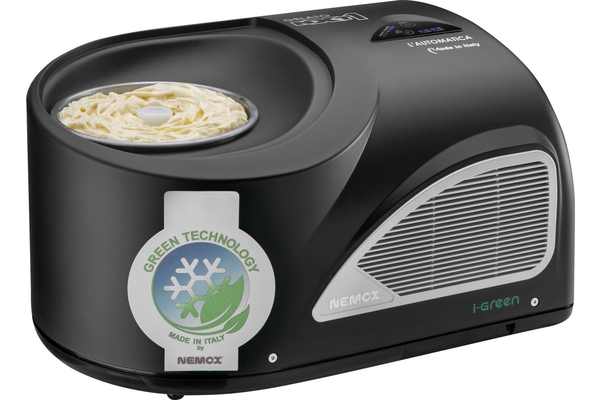 Мороженица с компрессором Nemox GELATO NXT1 L'AUTOMATICA цвет черный ...