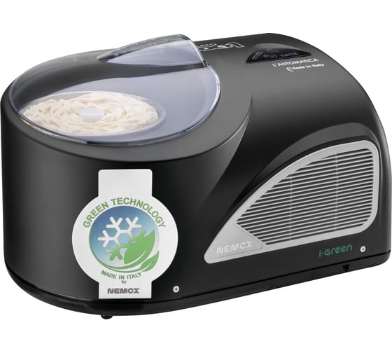 Мороженица с компрессором Nemox GELATO NXT1 L'AUTOMATICA цвет черный, прямой привод, газ R290a, чаша нержавеющая сталь, объем 1.7 л, 220-240 V, 50-60 Hz, 150 W 003A600990R00