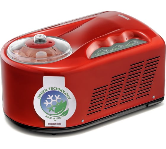 Мороженица Nemox GELATO PRO1700Up цвет красный, программируемая, Алюм. корпус. Прямой привод. Газ R290a.Объем1,7л. 220-240V 50-60Hz150W. 003A600825R00 003A600825R01