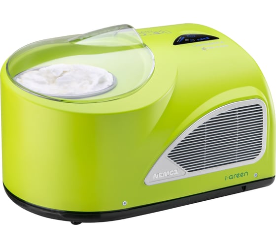 Мороженица с компрессором Nemox GELATO NXT1 L'AUTOMATICA цвет зеленый, прямой привод, Газ R290a, чаша нержавеющая сталь, объем 1.7 л, 220-240 V, 50-60 Hz, 150 W 003A600980R00