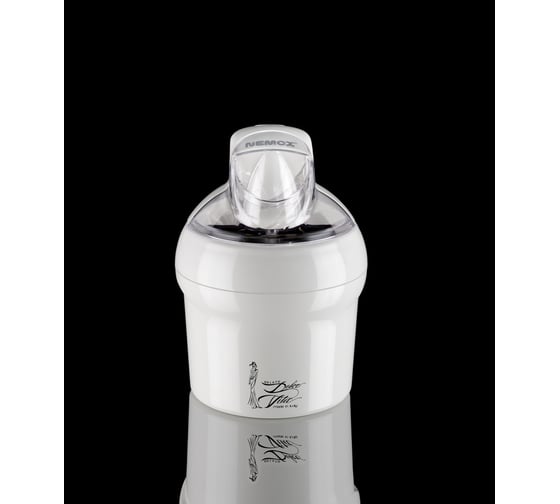 Бескомпрессорная мороженица Nemox DOLCE VITA 1,5L White 220-240 V, 50 Hz, 15 W, объем 1,5 л, 900 гр. корпус - пластик, цвет белый, чаша - нержавеющая сталь 0034500280R01