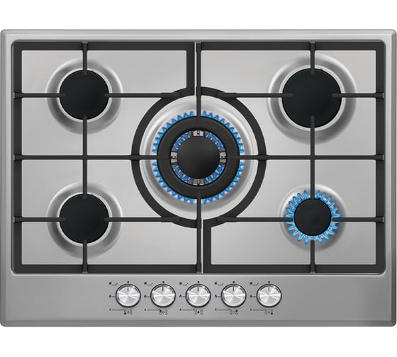Газовая варочная поверхность SImfer газ-контроль, wok конфорка H70W51M522