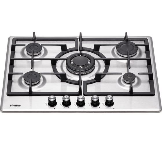 Газовая варочная поверхность SImfer газ-контроль, wok конфорка H70W51M522