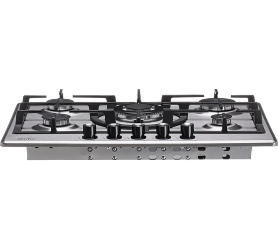 Газовая варочная поверхность SImfer газ-контроль, wok конфорка H70W51M522