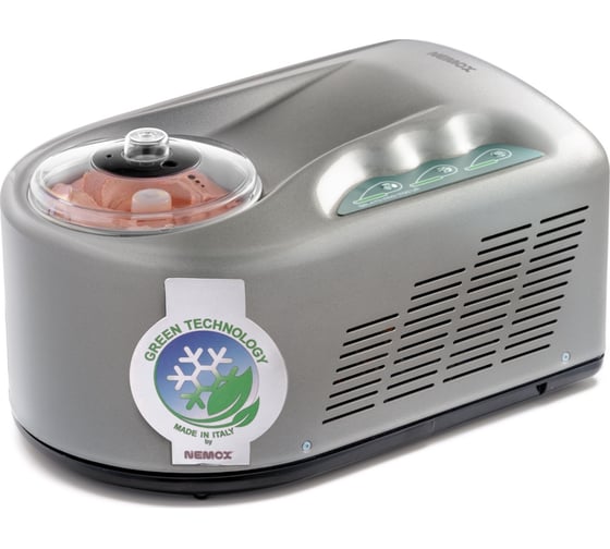 Мороженица Nemox GELATO PRO1700Up цвет серебро, программируемая, Алюм. корпус. Прямой привод. Газ R290a.Объем1,7л. 220-240V 50-60Hz150W. 003A600806R00 003A600806R01