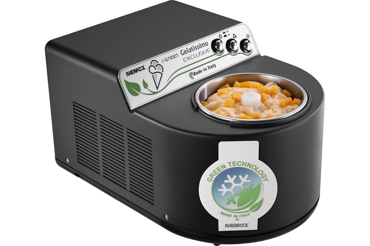 Мороженица с компрессором Nemox GELATISSIMO Exclusive i-green корпус ...