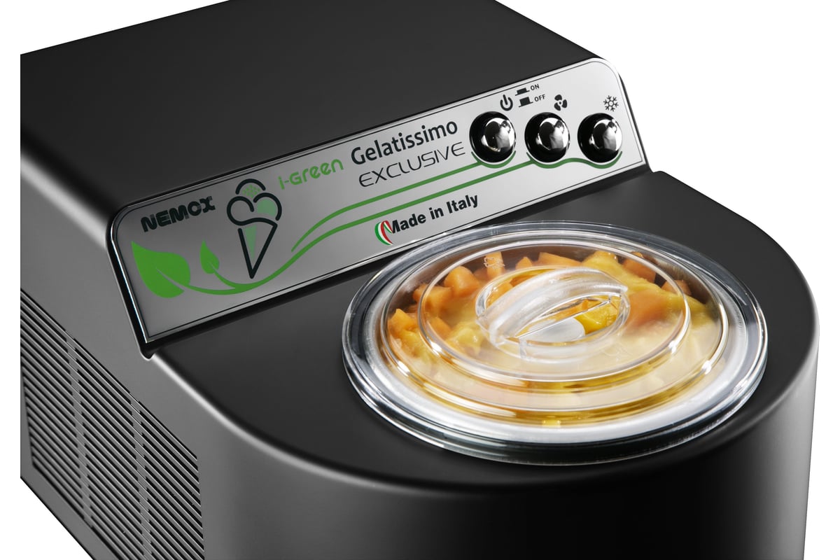 Мороженица с компрессором Nemox GELATISSIMO Exclusive i-green корпус ...