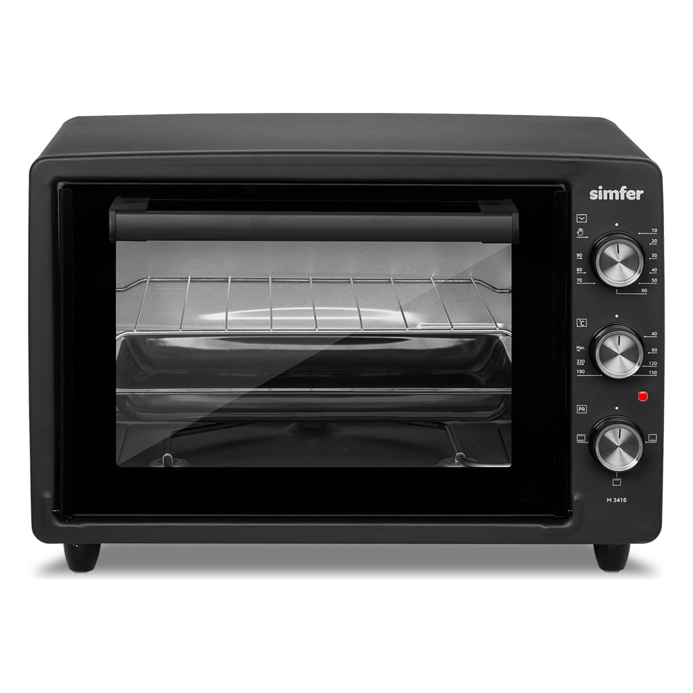 Мини-печь SImfer Albeni comfort 34 л, 3 режима работы, черная M3416 ...