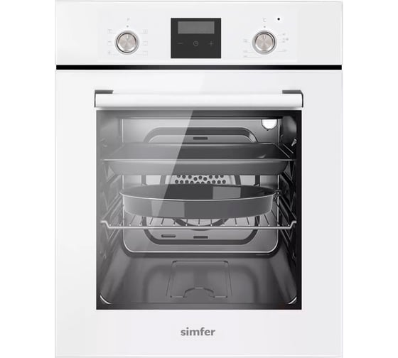 Электрический духовой шкаф SImfer 5 режимов работы, конвекция B4EW56016