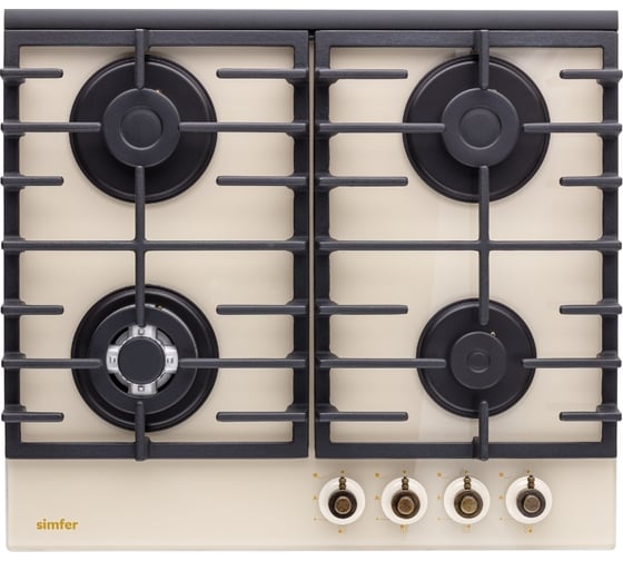 Газовая варочная поверхность SImfer газ контроль, wok конфорка H60H41O522