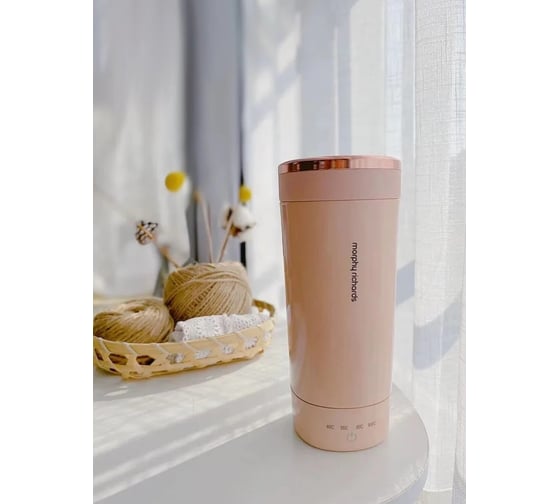 Электрический мини термочайник Morphy Richards лайфстайл, розовый MR6060р