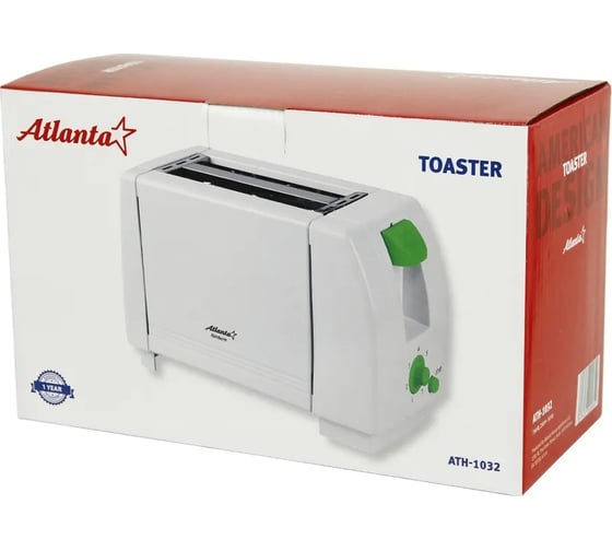 Тостер Atlanta ATH-1032 white
