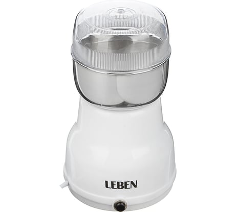 Кофемолка LEBEN металл, 150 Вт, загрузка 50 г 286-036
