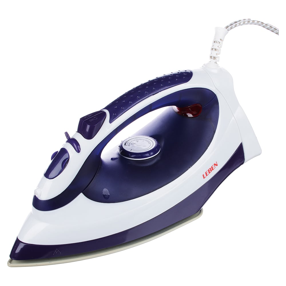 Утюг LEBEN с отпаривателем 2200 Вт, подошва керамическое покрытие ES ...