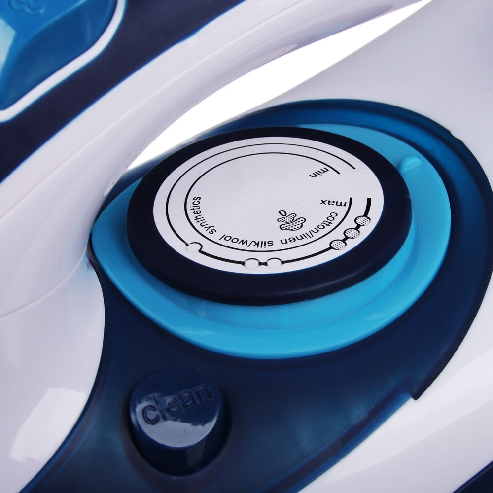 Утюг LEBEN с отпаривателем 2400 Вт, подошва керамическое покрытие ...