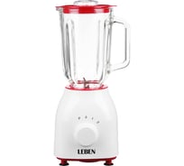 Стационарный блендер LEBEN 1.5 л, колба стекло, 350 Вт, 2 скорости 269-036