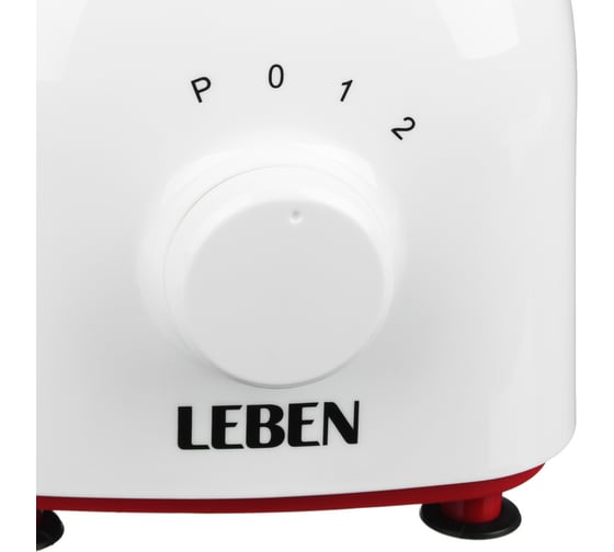 Стационарный блендер LEBEN 1.5 л, колба стекло, 350 Вт, 2 скорости 269-036