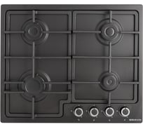 Газовая варочная поверхность BRAVO FGH60S4 B УТ000014591