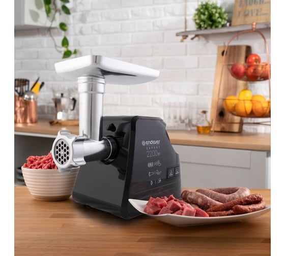 Электрическая мясорубка ENDEVER Sigma-109 мощность 2200 Вт 90380