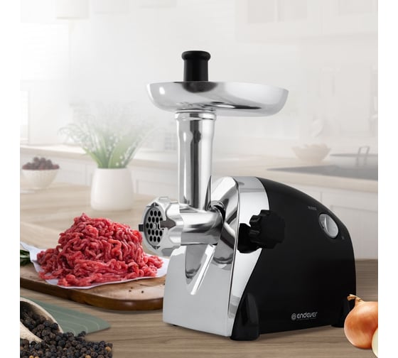 Электрическая мясорубка ENDEVER Sigma-108 мощность 2200 Вт 90308