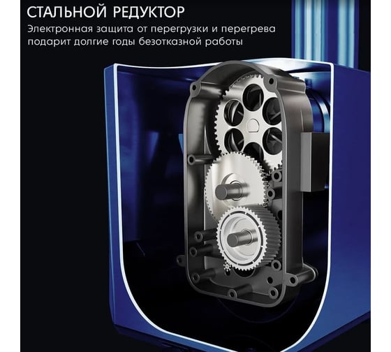 Мясорубка с овощерезками DAUKEN металлический редуктор fw2640v PR000016